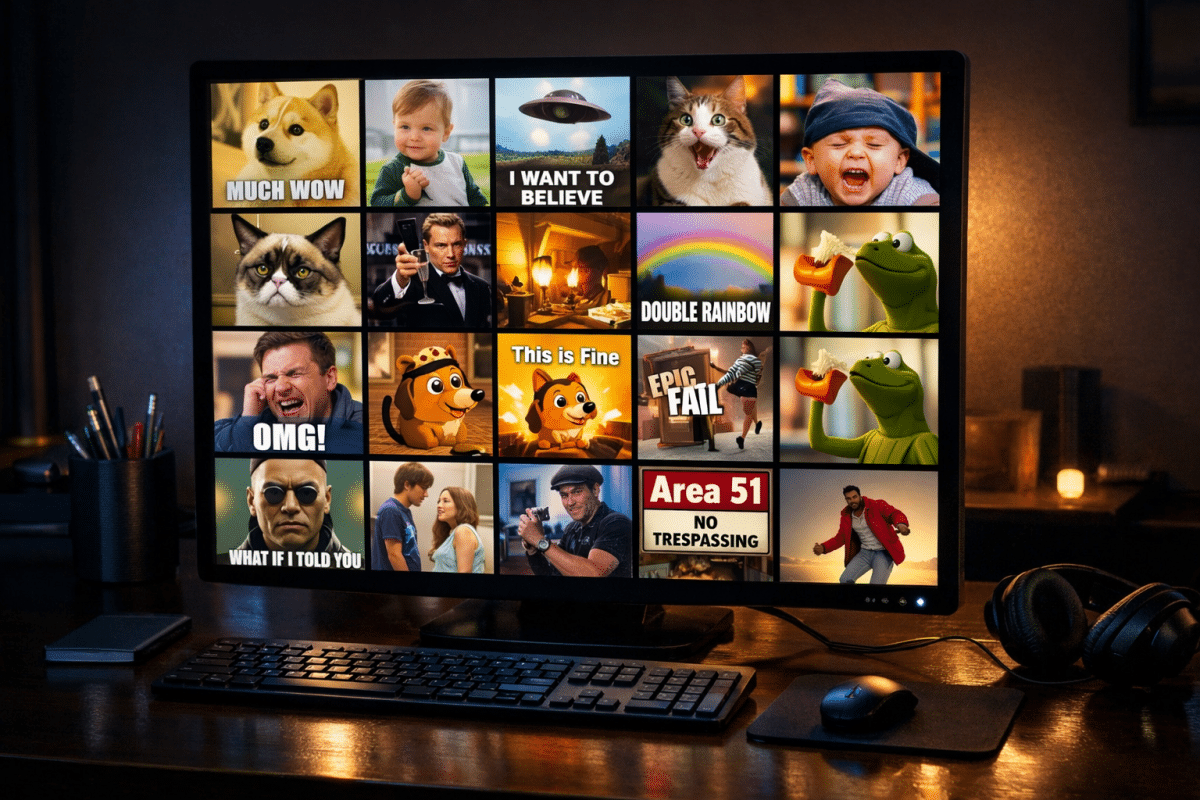 Imgur Website Homepage Interface Screenshot