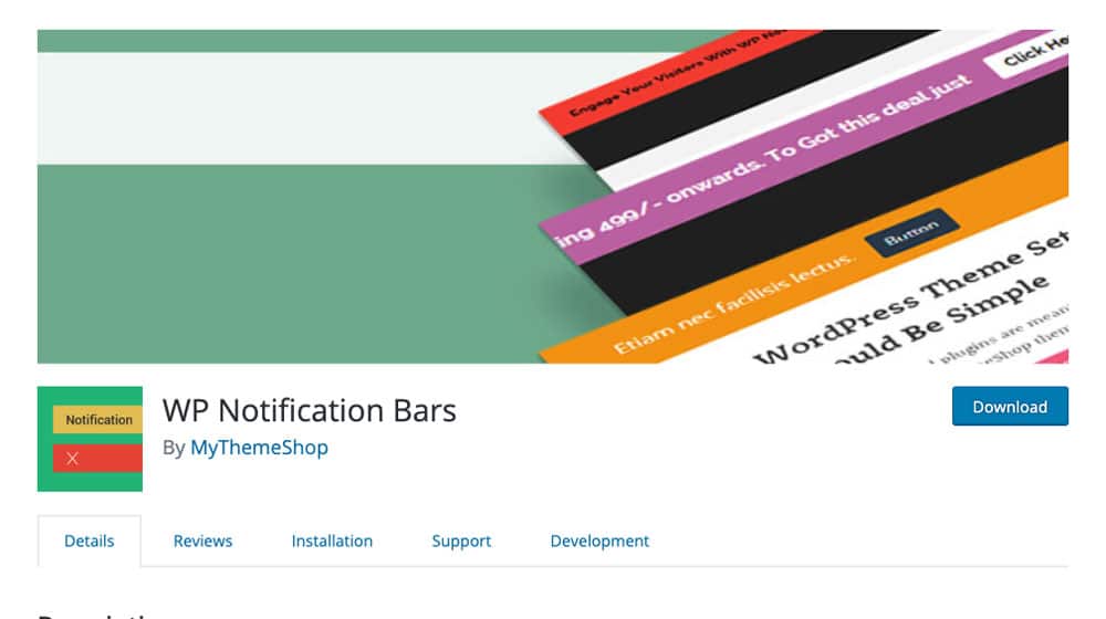 Wp Notification Bars