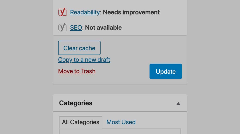 Updating A Wordpress Post