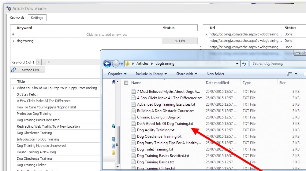 Article Downloader In Scrapebox