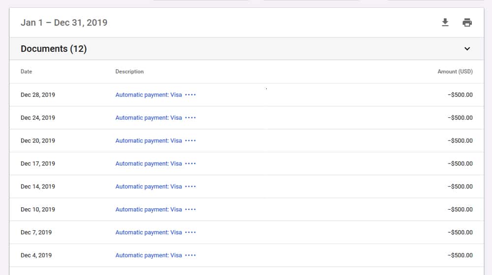Automatic Payments And Billing