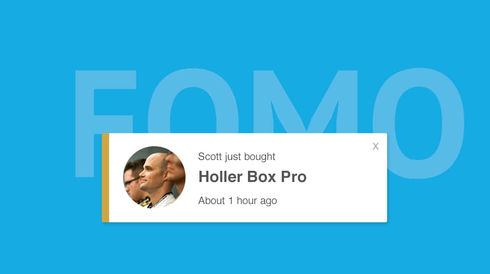 Fomo Call To Action Plugin