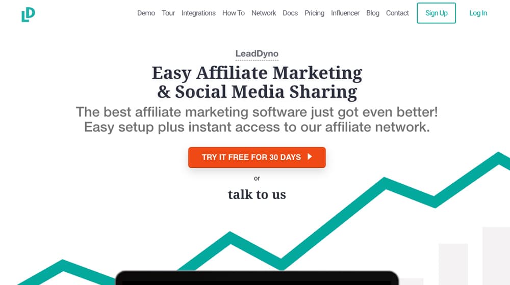 Leaddyno Homepage