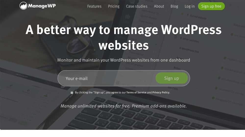 Managewp Site