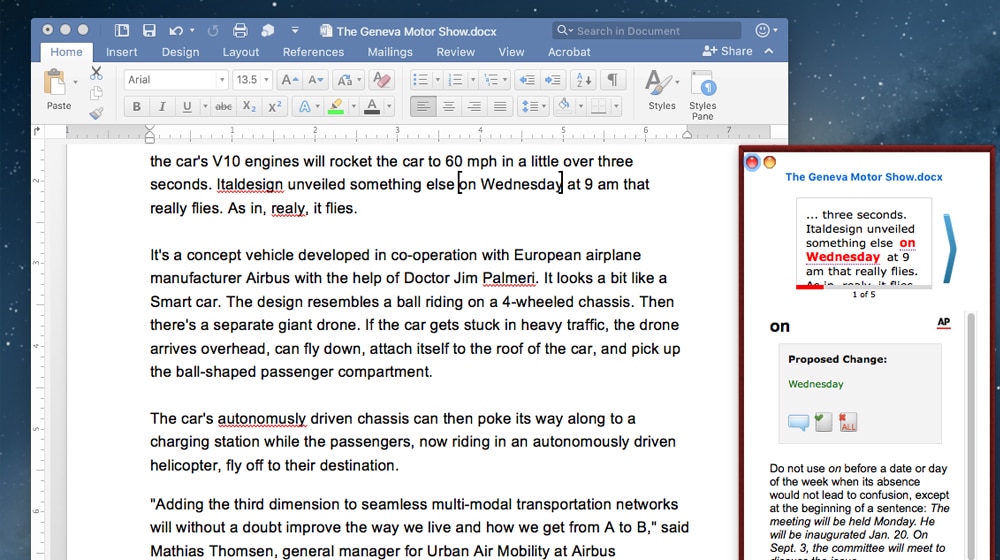 Ap Style Word Plugin