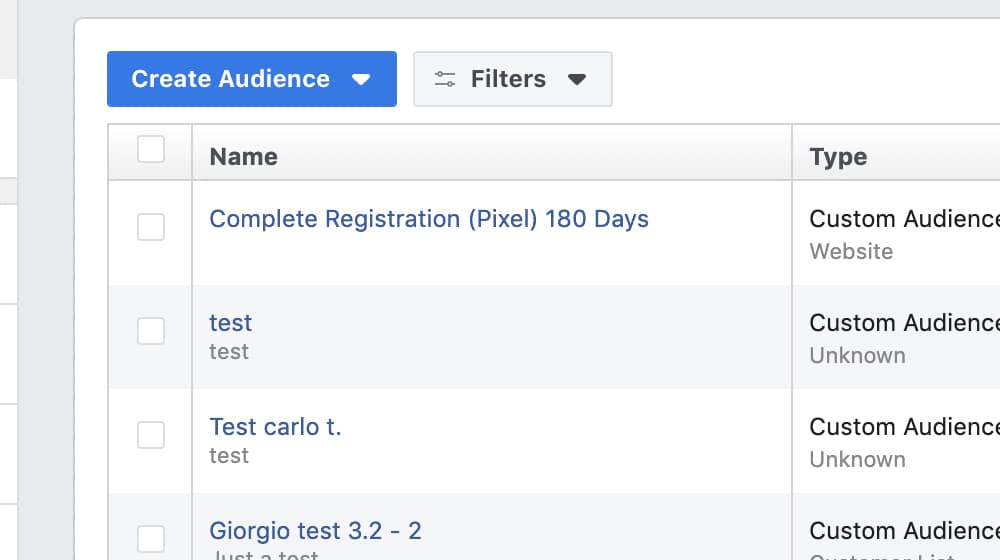 Creating A Custom Fb Audience