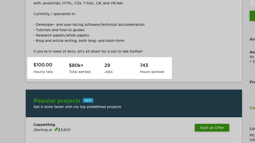 Hourly Rate Of Freelancers