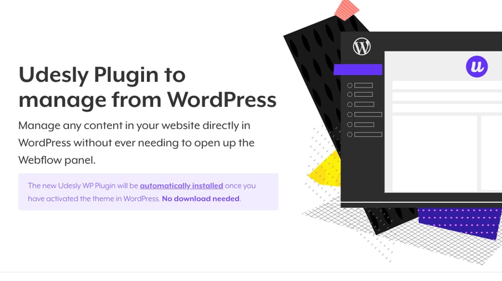 Manage Webflow From Wordpress