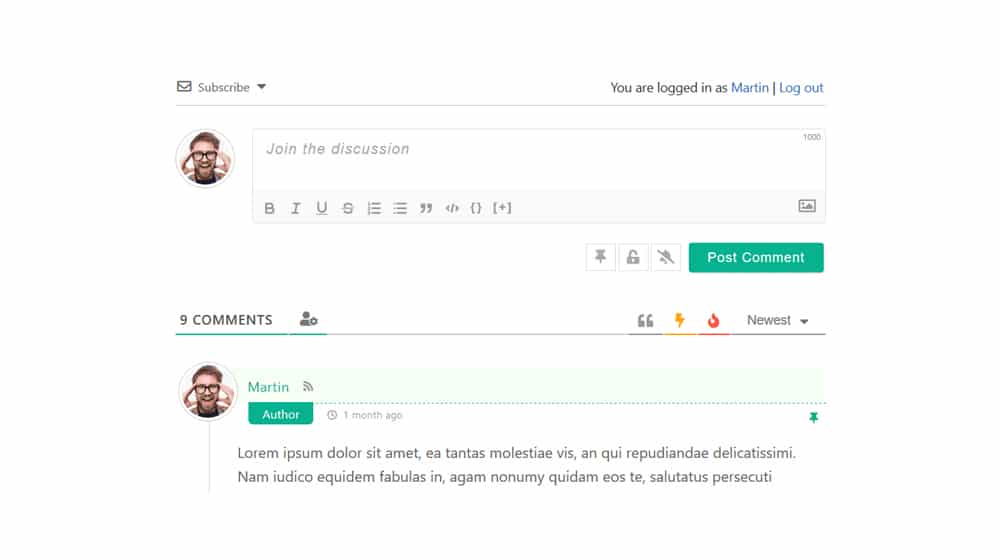 Wpdiscuz