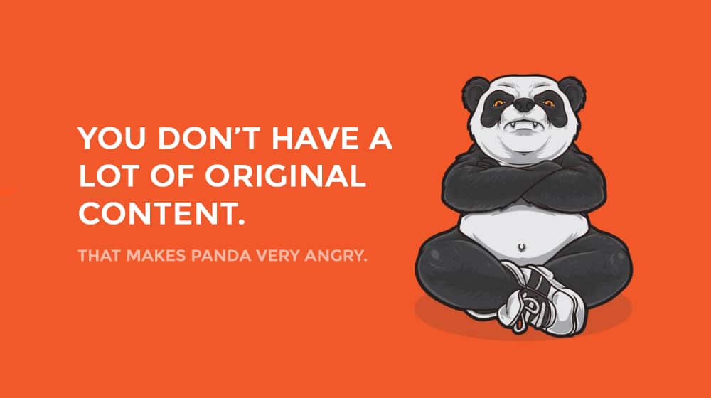 Panda And Original Content