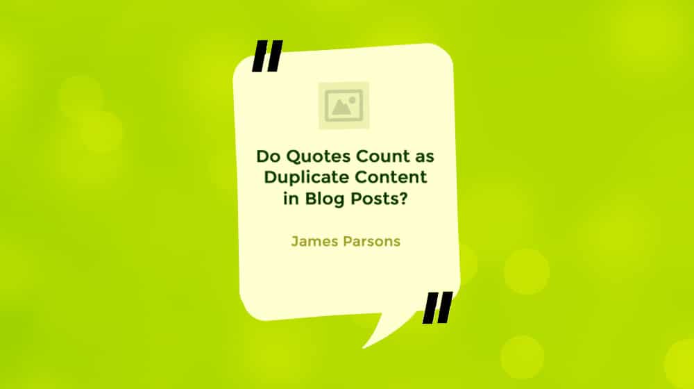 Quoting A Blog Post