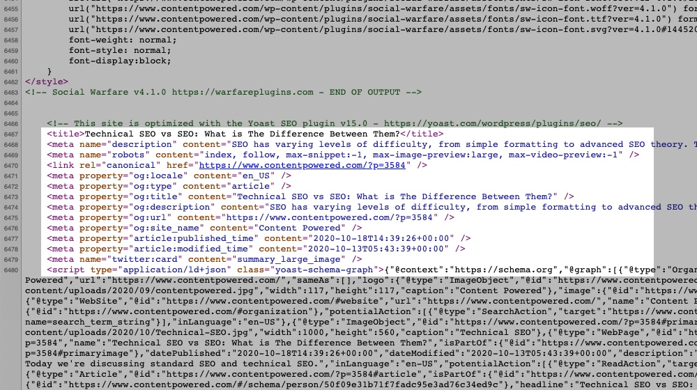 Meta Tags And Technical Seo