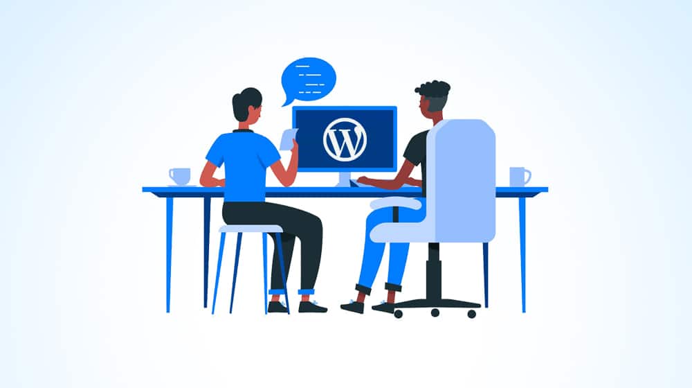 Two Person Team For Blogging