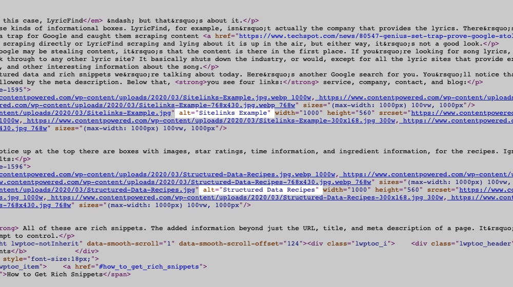 Alt Tags In Source