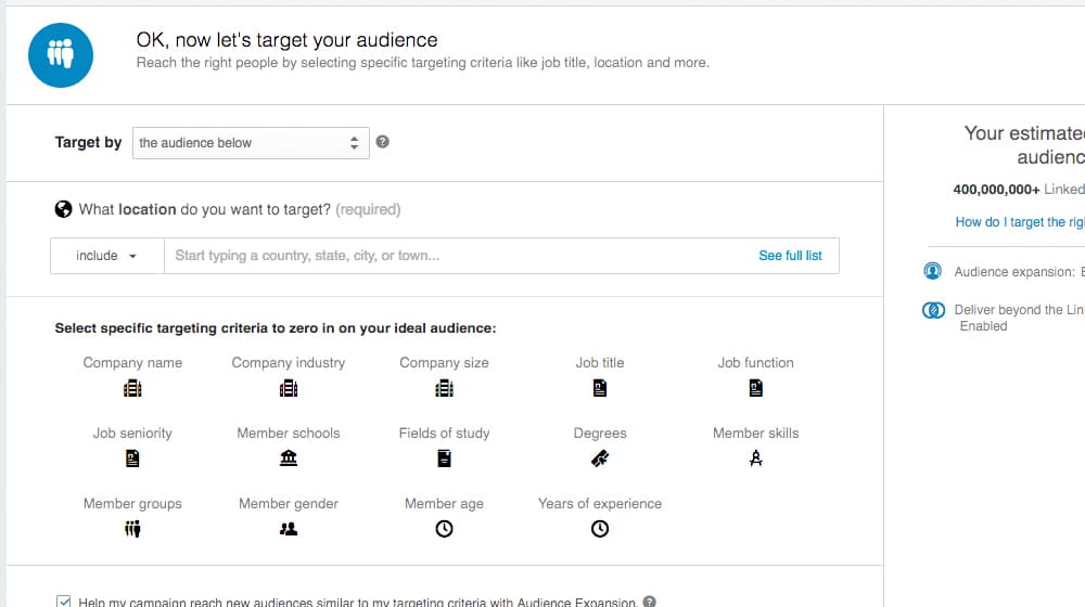 Target By Company Fields