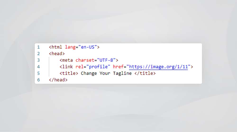 Html Tagline