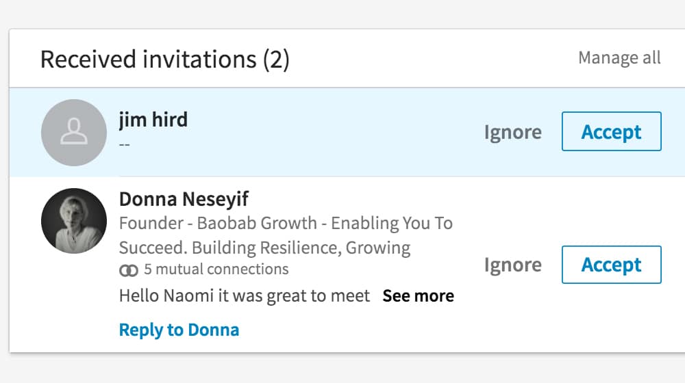 Connecting On Linkedin