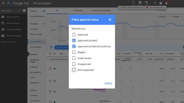18 Reasons Why Your Google Ads Suddenly Stopped Working - Content Powered