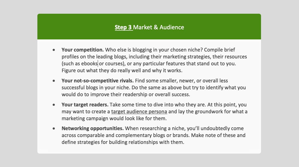 Market And Audience