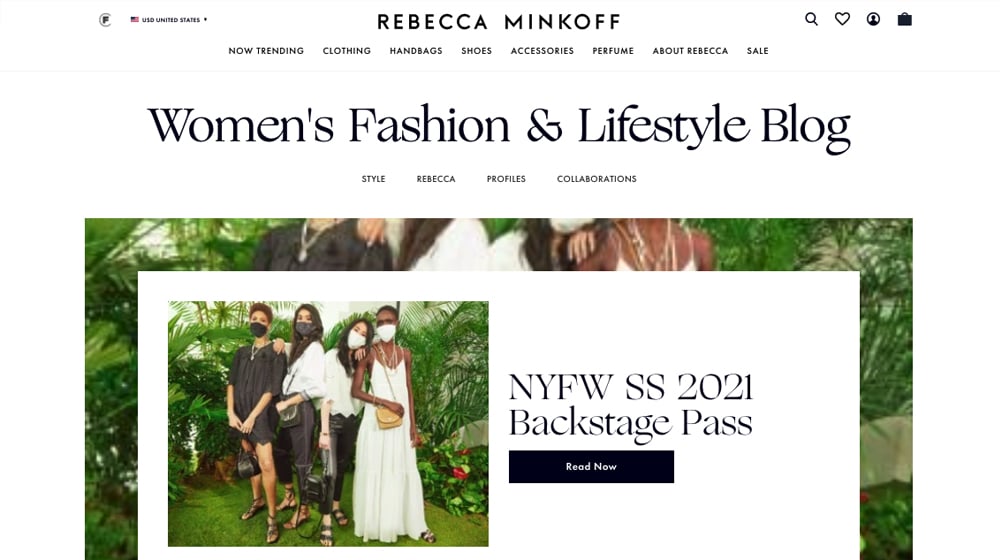 Rebecca Minkoff Blog