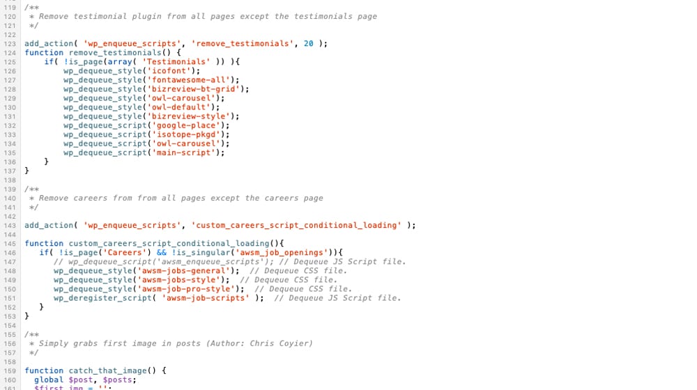 Dequeue Assets In Functions File