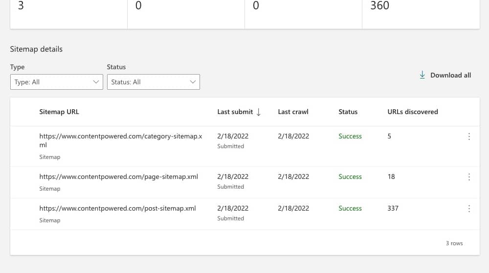 Submit Sitemap To Bing