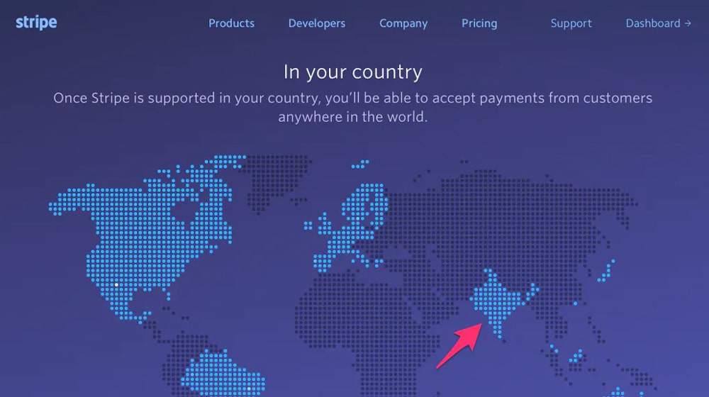 Stripe Prohibited In Country