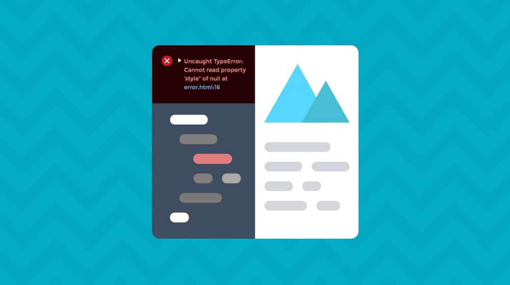Javascript Error Illustration