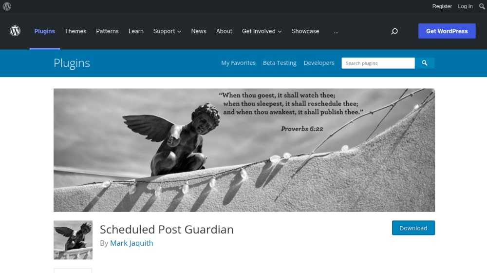 Scheduled Post Guardian