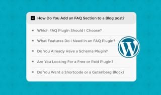 Faq Section On Wordpress
