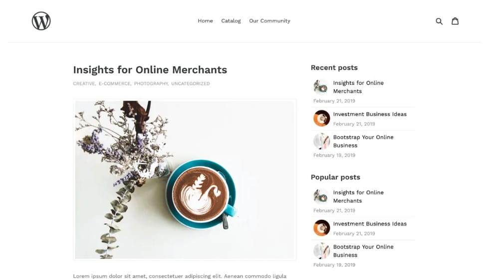Wordpress Site On Shopify Store