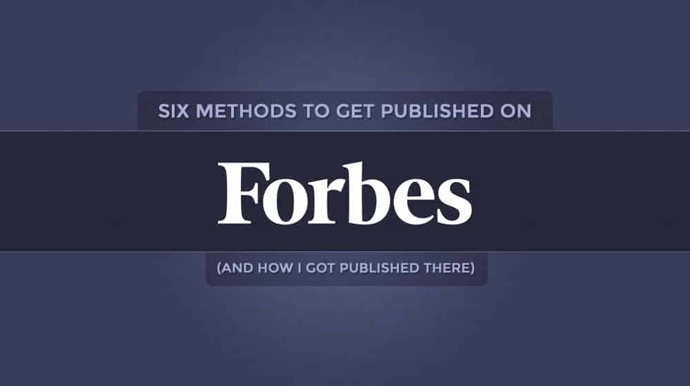How To Publish Guest Post On Forbes