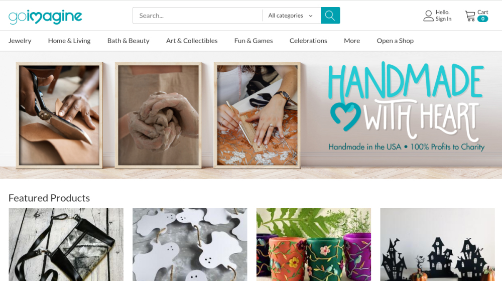 Goimagine Homepage