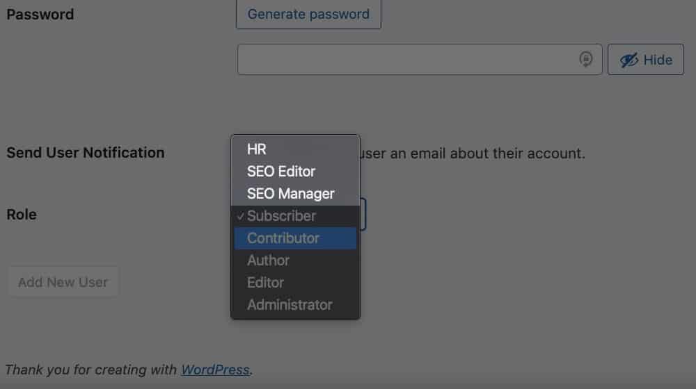 Additional Wordpress Roles Example From Yoast