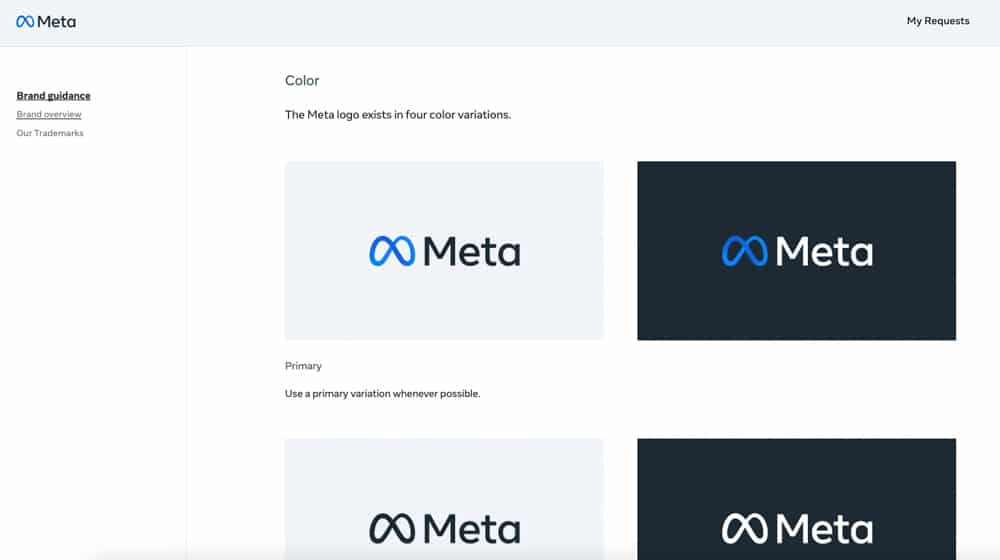 Meta Brand Guidelines