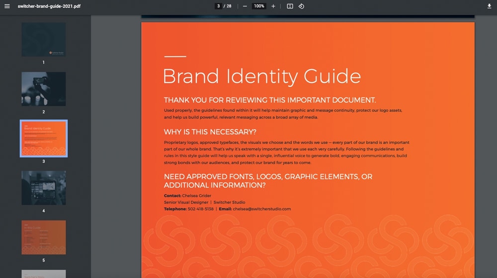 Switcher Brand Identity Guide