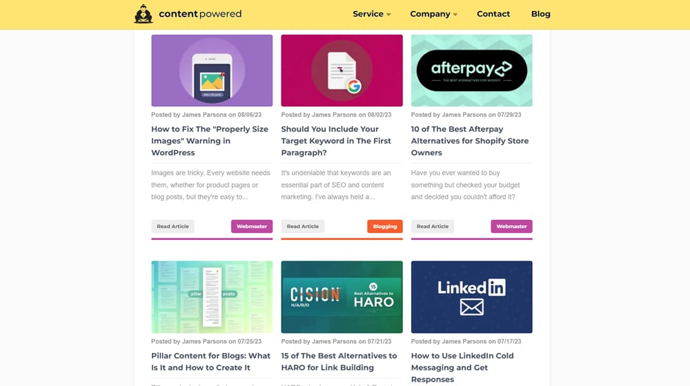 An Example Of Content Marketing