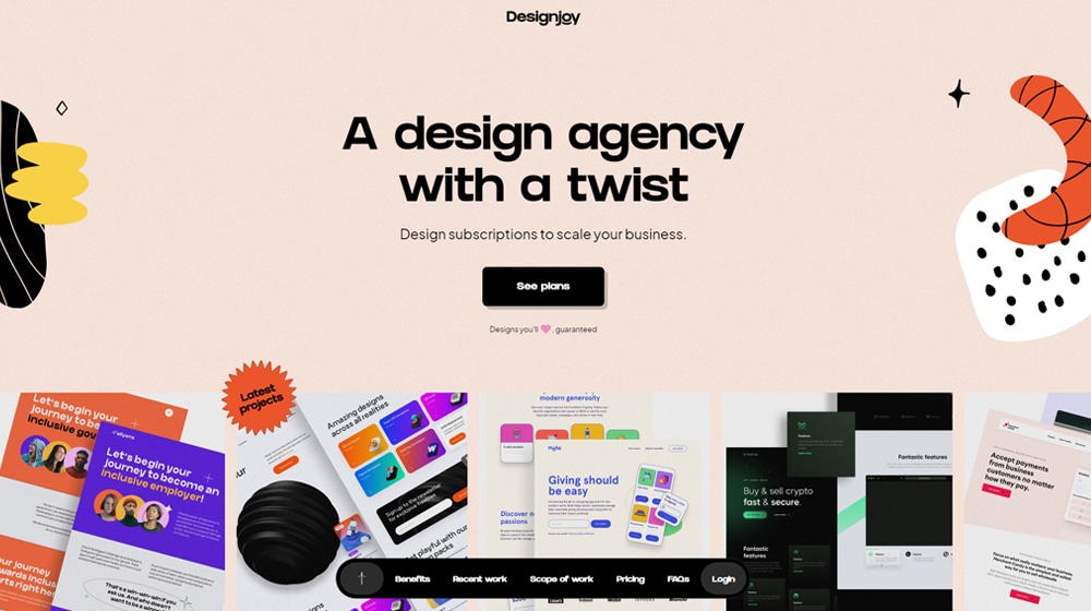 Designjoy Graphic Design Service