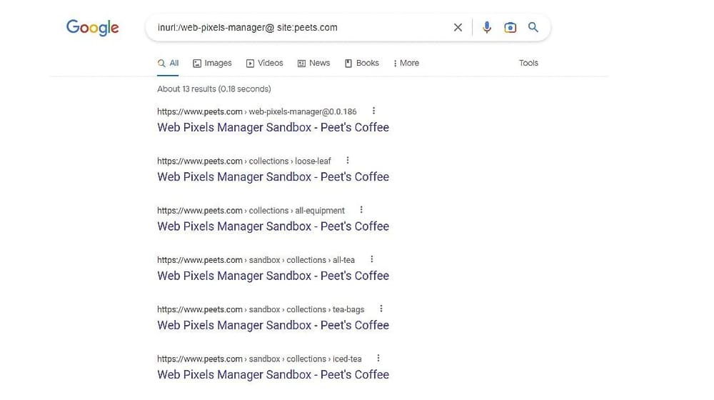 Google Indexing Hidden Pages