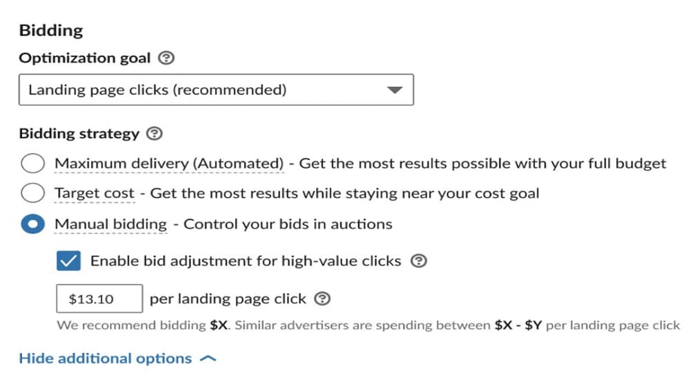 Linkedin Advertising Optimization