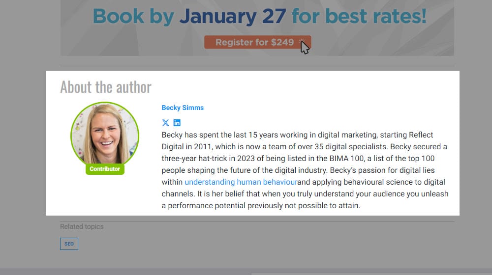 Becky Simms Author Bio