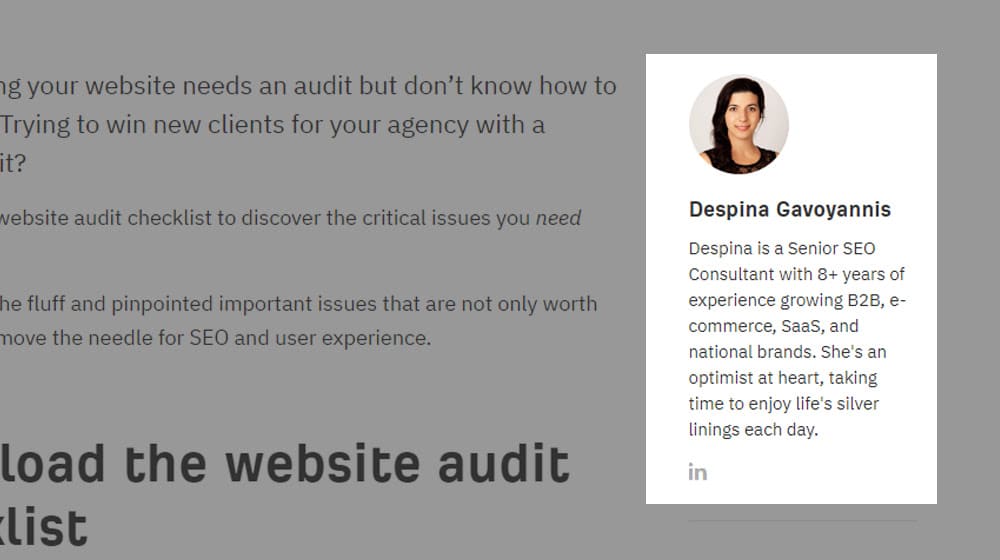Despina Gavoyannis Author Bio