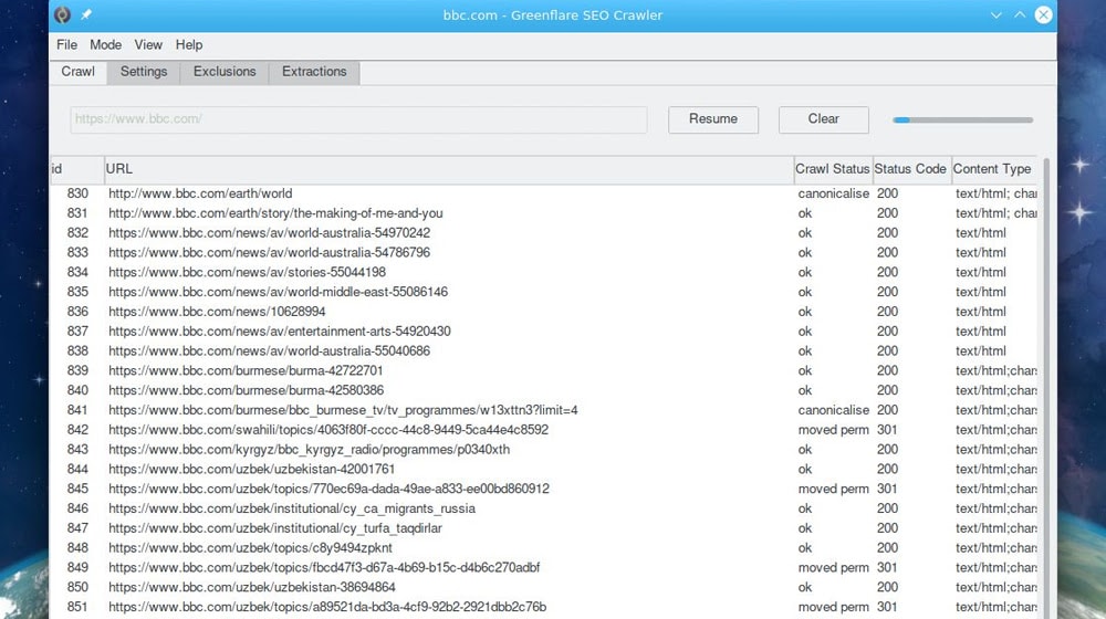 Greenflare Seo Crawler