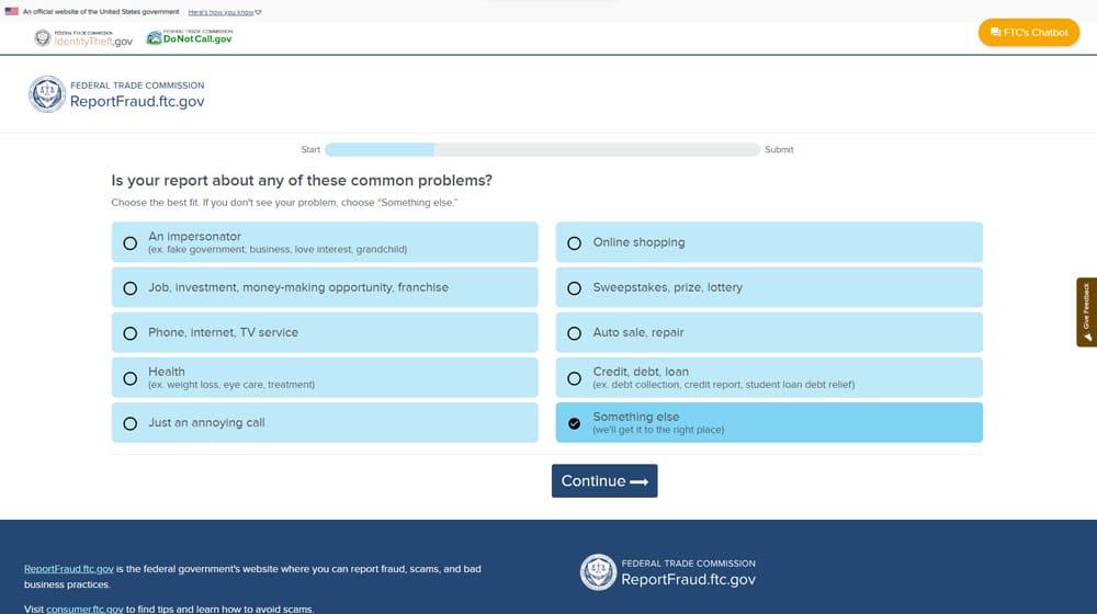 Reporting Fraud With The Ftc