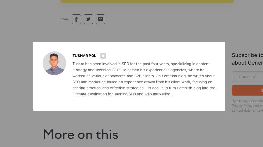 Tushar Pol Author Bio