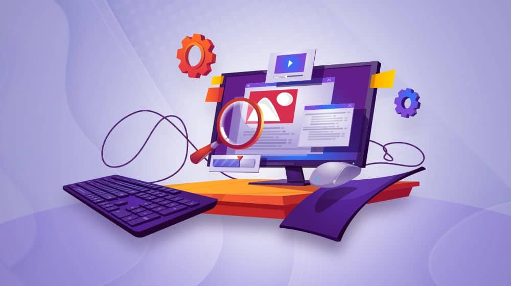 A Cluttered Service Page