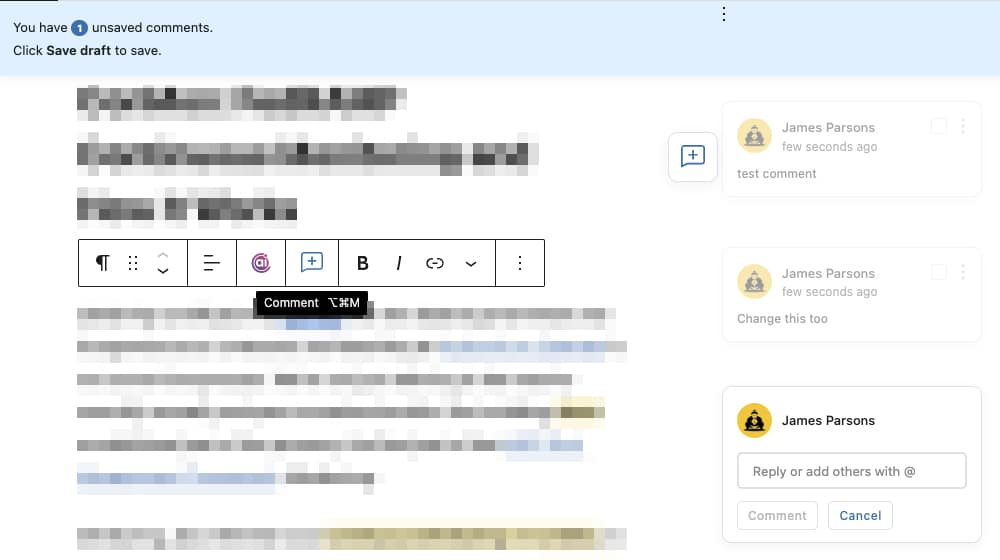 Comments In Wordpress Annotations