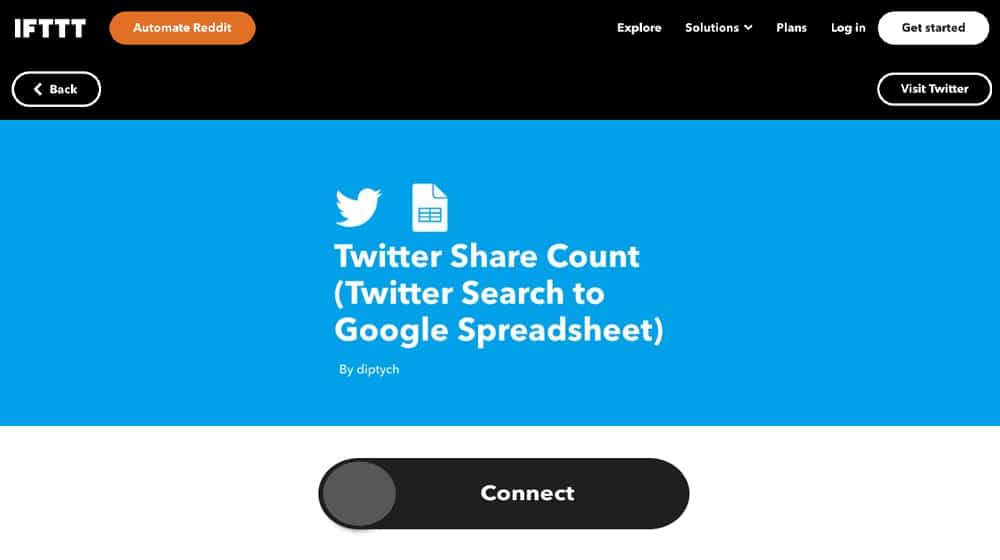 Ifttt Twitter Shares