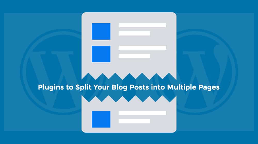 Split Posts Multiple Pages