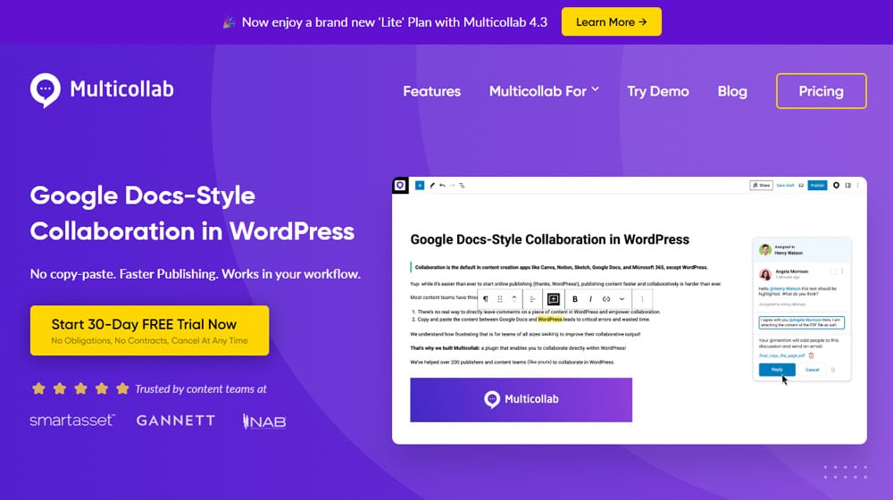 The Multicollab Website